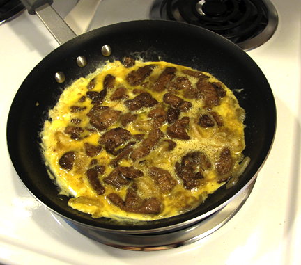 phillie Steak Omlet